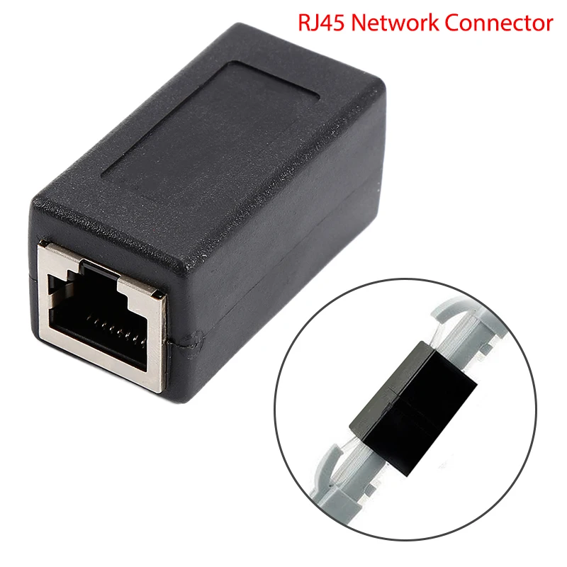 

5Pcs RJ45 Connector Female To Female Ethernet CAT6 Coupler Cat7 Cat5 Network Cable LAN UTP Inline Conector Extender Adapter