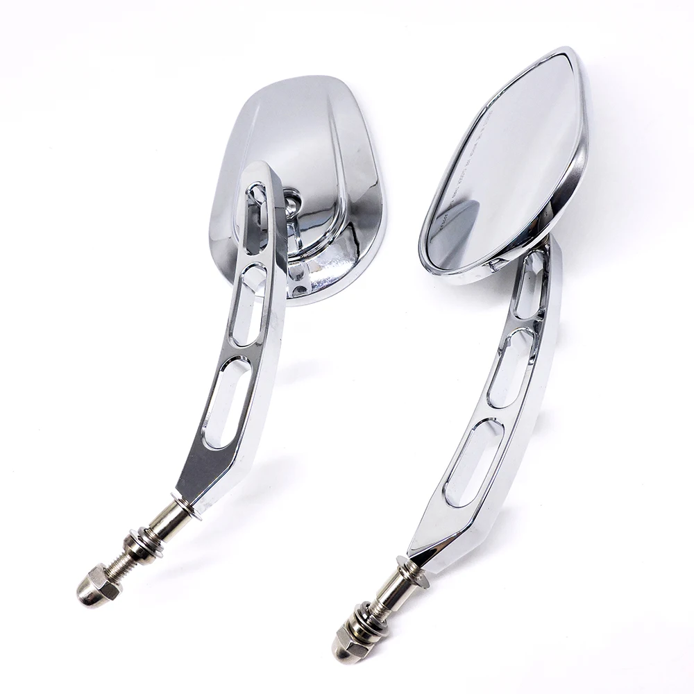 

8mm Rear View Side Mirror For Harley Road King Touring XL 883 Sportster Fatboy Dyna FXDF FLSTF Softail Springer V-ROD Motorcycle