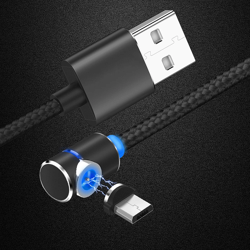 Магнитный usb кабель для зарядки для iPhone, быстрая зарядка, кабель для Android, Магнитный провод для samsung, Micro usb type C, кабель для зарядки, шнур для передачи данных