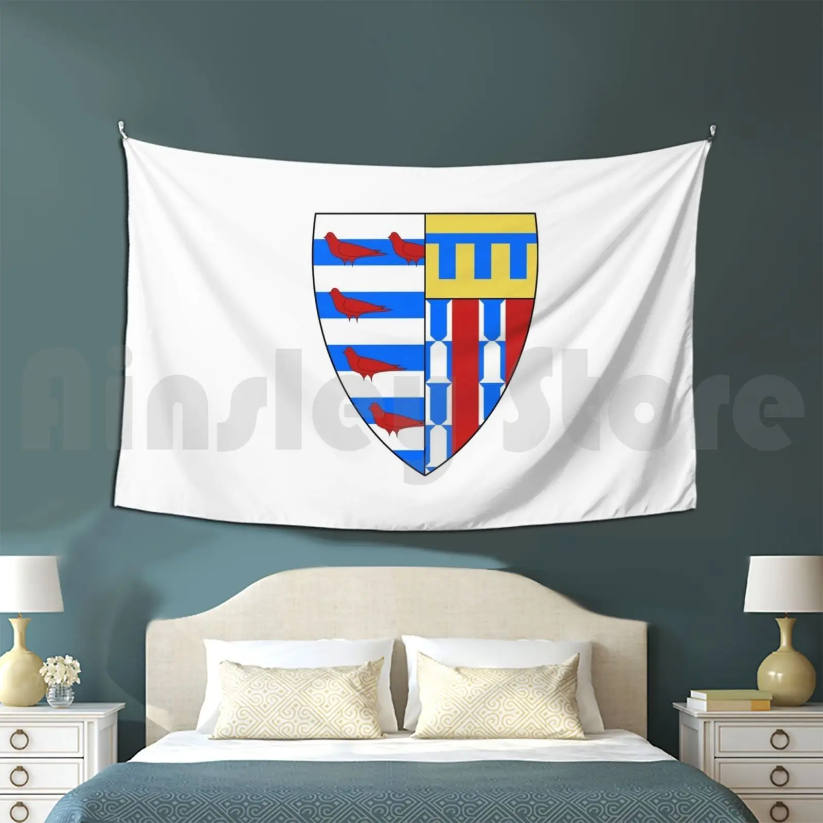 

Pembroke College Tapestry Living Room Bedroom University College Pembroke