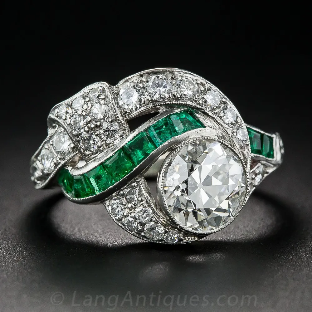 Ring C193 Бохо большое кольцо с зеленым камнем для женщин и мужчин ювелирные изделия серебряного цвета кубический циркон кольцо Роскошный бренд Bague Femme Anillos Mujer O5C193 - Цвет основного камня: Ring C193