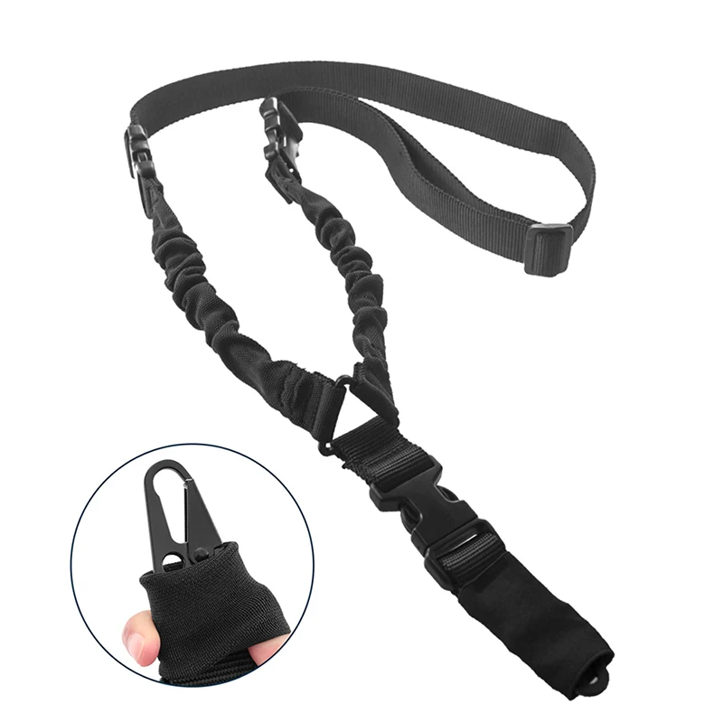 

Abay Military Tactical Gun Sling Single Point Bungee Rifle Strap Shooting Hunting Accessories One Point Airsoft Gun Rope