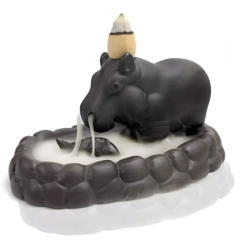 Ладан n Wish Африканский держатель ладана для зоопарка задний поток горелка