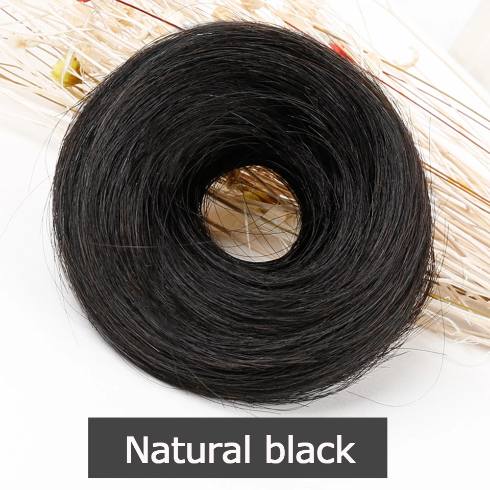 MEIFAN короткие волосы резинка шиньон синтетические искусственные пучок для женщин