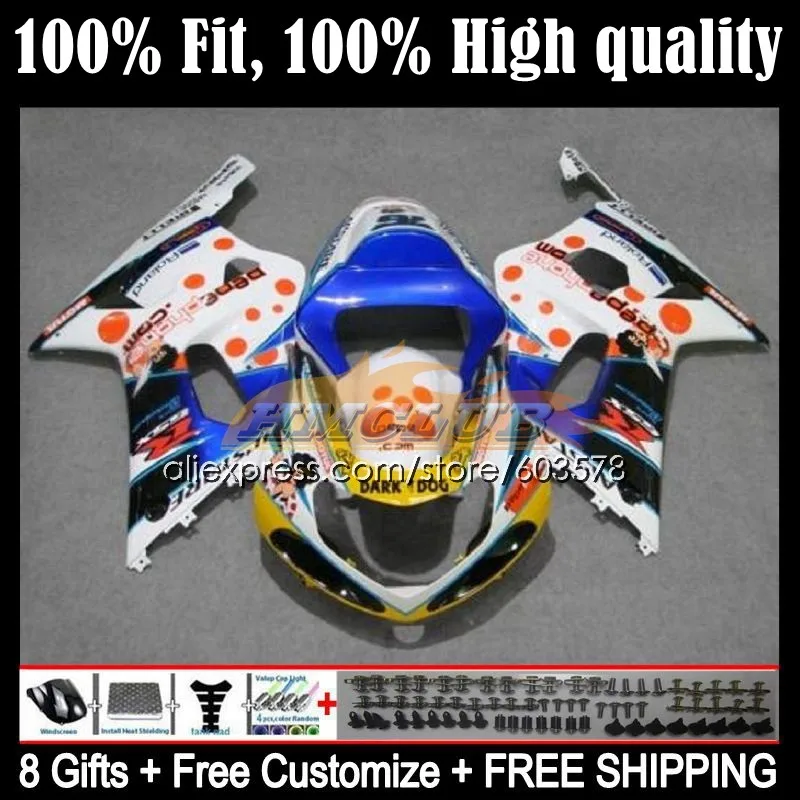 

Injection For SUZUKI GSXR-1000 GSXR 1000 CC GSXR1000 K2 8CL.31 GSX-R1000 00 01 02 GSX R1000 2000 2001 2002 Fairing Pepephone