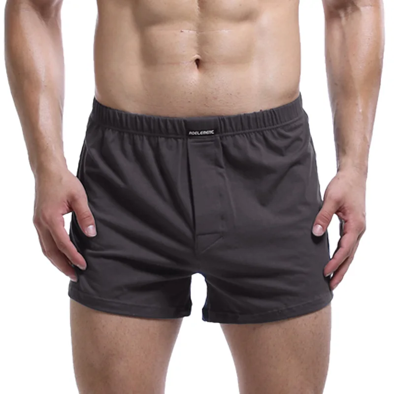 

Cotton Man Men's boxer shorts home indoor outdoor underwear casual wear middle waist Sportswear arrow pants loose size boxy