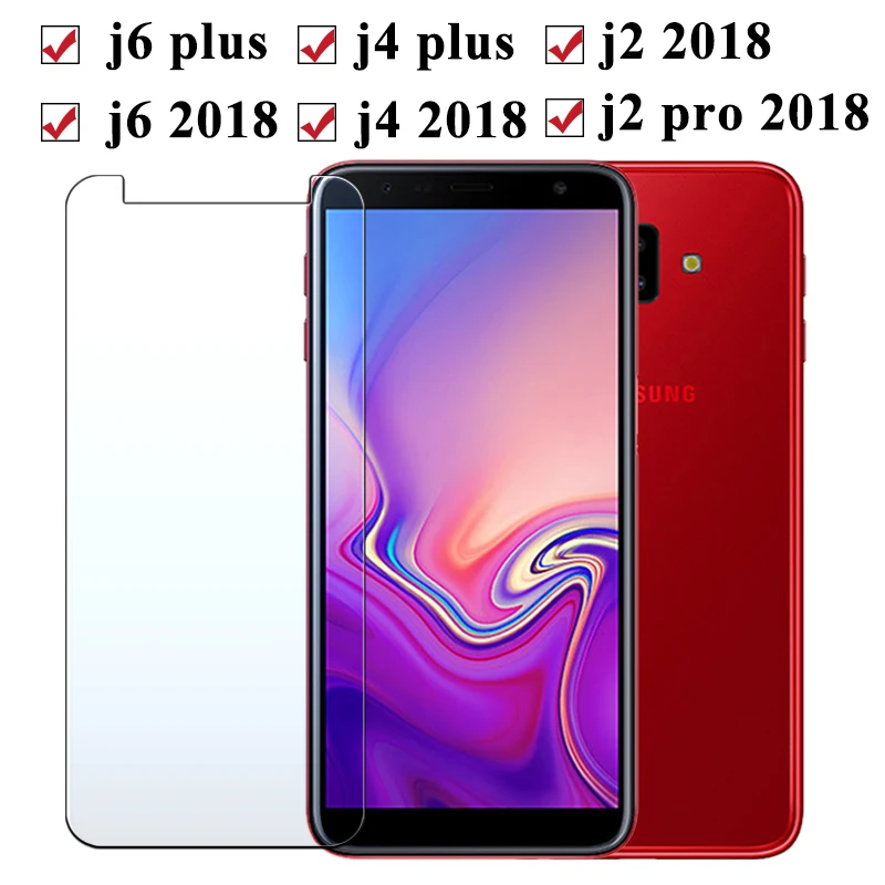 Защитное стекло для Samsung Galaxy J4 J6 Plus J2 Pro 2018 6 2 4j 6j | Мобильные телефоны и аксессуары