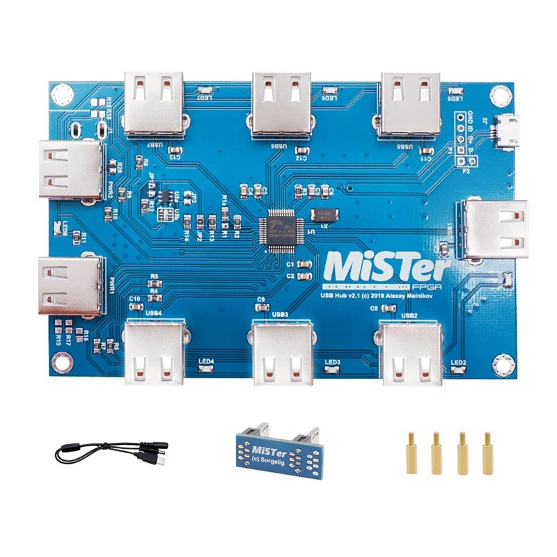 

Ручная сварка, Φ V2.1 плата с 7 USB-портами для mr FPGA
