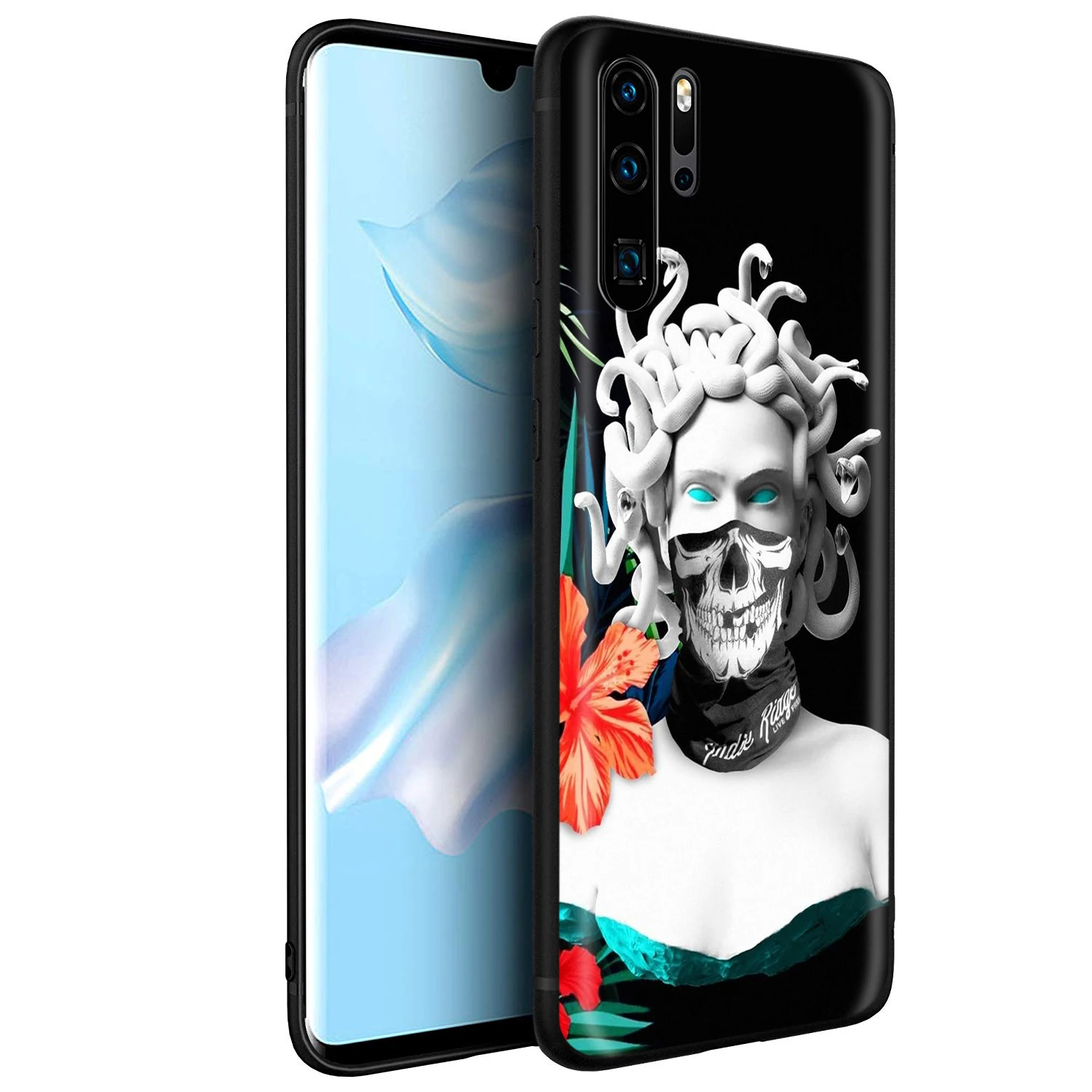 Мягкий чехол YIMAOC Medusa Vaporwave Glitch David для Huawei Nova 4E 5 5T Smart P9 Lite Y6 Y7 2019 Honor 8A 20S Pro Prime -