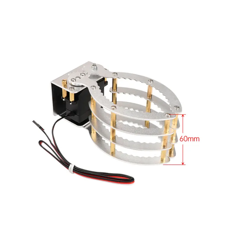 Симметричные захватывающие большие зажимы механический робот коготь