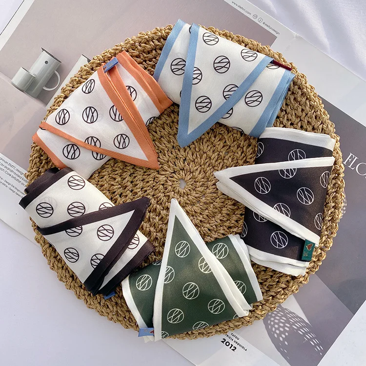 Бренд YILIAN новейший шелковый шарф для волос женщин удлиненный длинный и узкий 118x5