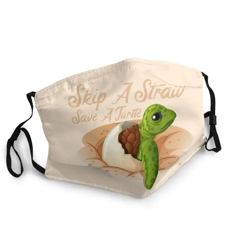 

Многоразовые Забавный пропустить соломы сохранить черепаха маска для лица с рисунками животных с защитой от пыли маска респиратор рот муфе...