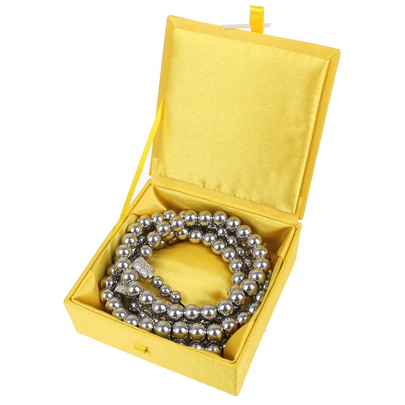 Будда бусины ожерелье цепочка Открытый полный стальной браслет самообороны