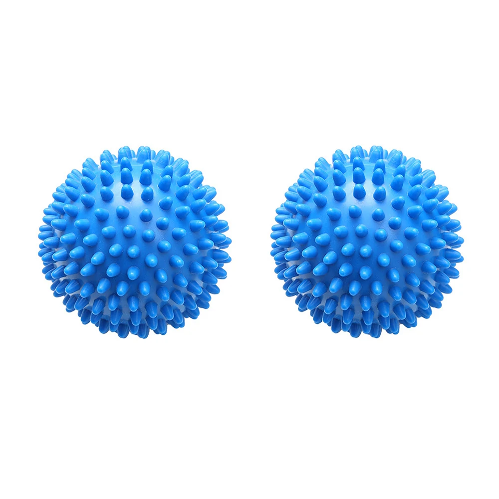

2pcs/set Pvc Reusable Dryer Balls Laundry Ball Washing Drying Fabric Softener Ball For Home Clothes Cleaning Washing Accessories