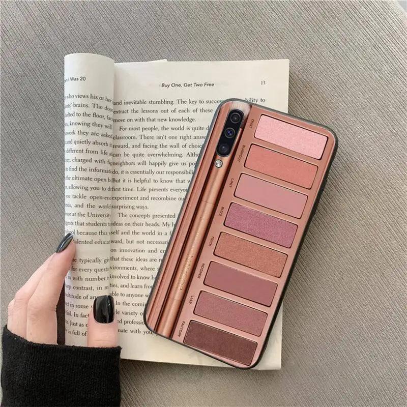 

Eyeshadow Palette fahsion art pattern Phone Case For Samsung galaxy S 9 10 20 A 10 21 30 31 40 50 51 71 s note 20 j 4 2018 plus