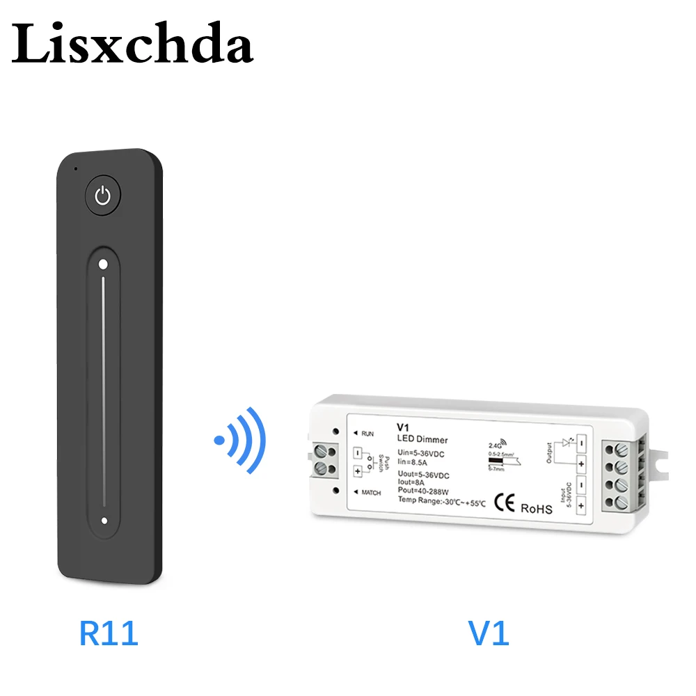 

Беспроводной диммер Lisxchda 2.4G для светодиодной ленты