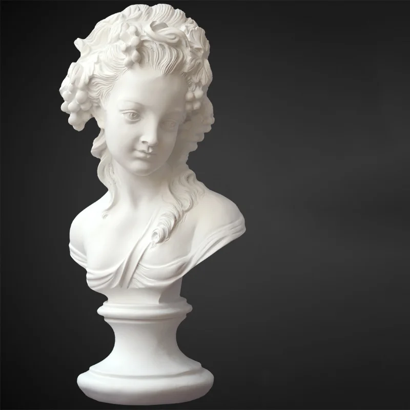 

Euroepan девушка из смолы Штукатурная фигурка, украшение, домашний герой, скульптура, ремесла, портрет отеля, офиса, статуя, украшения