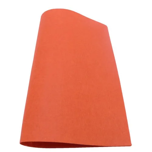orange 1 шт. 40*50 см войлочная ткань DIY ремесло для детей ручной работы войлочные листья цветы шитье войлочная шерсть декорированная кукла рождественский скрапбук войлок - Цвет: orange