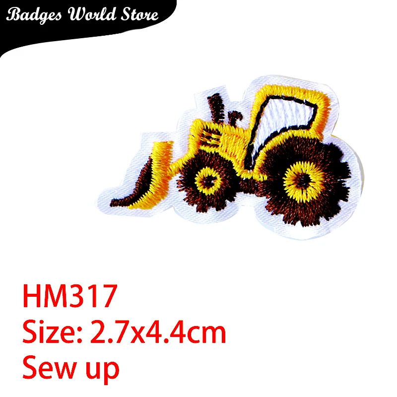 Cartoon Decorative Patch Alien Anime Cute bear car icon Embroidered Applique Patches For DIY Iron on Badges clothes Stickers | Дом и сад