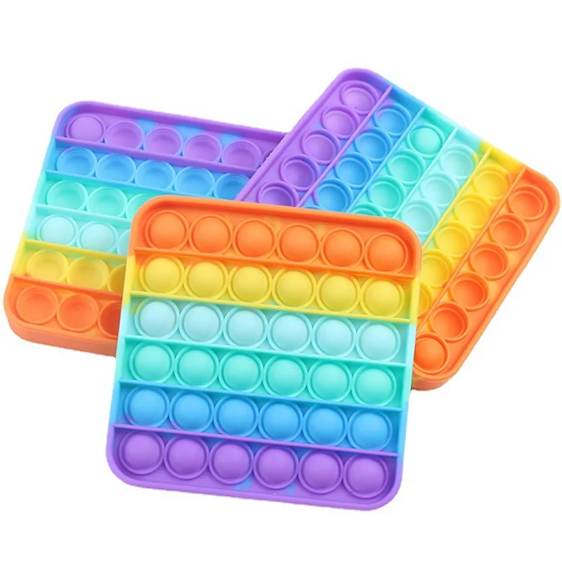 

Fidget Push Bubble Sensory Toy Autism Special Need Stress Reliever Squeeze Sensory Figet Toys Relieve Stress Help Recover