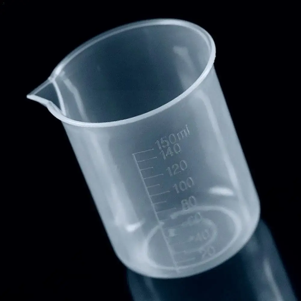 

1pcs Without Handle Transparent Plastic Graduated Measuring For Measuring and Cup Supplies Bar Cup Kitchen Supplies Laborat M4O4