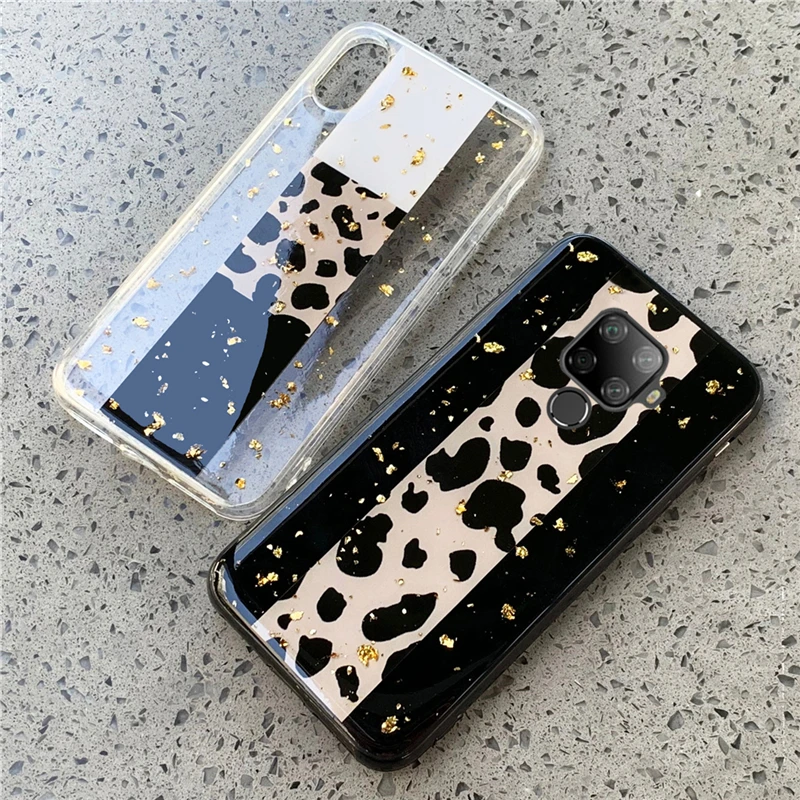 Для Huawei Mate 30 P20 Lite 2019 простой Леопардовый прозрачный мягкий чехол из ТПУ для Nova 3 3i 5