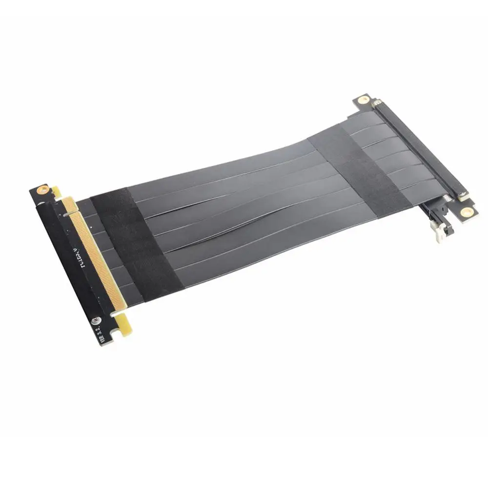 PCIE 3 0 кабель PCI e 16X до x16 адаптер графической видеокарты удлинитель 90 градусов