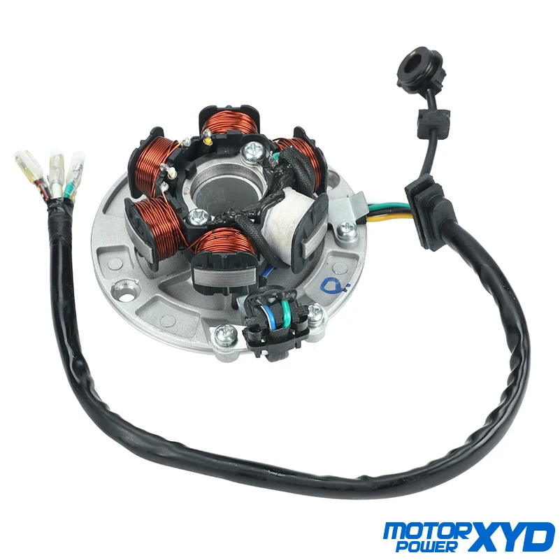 Lifan 140 140cc LF140 двигатель 6 катушек зажигания СТАТОР для горизонтального стартера