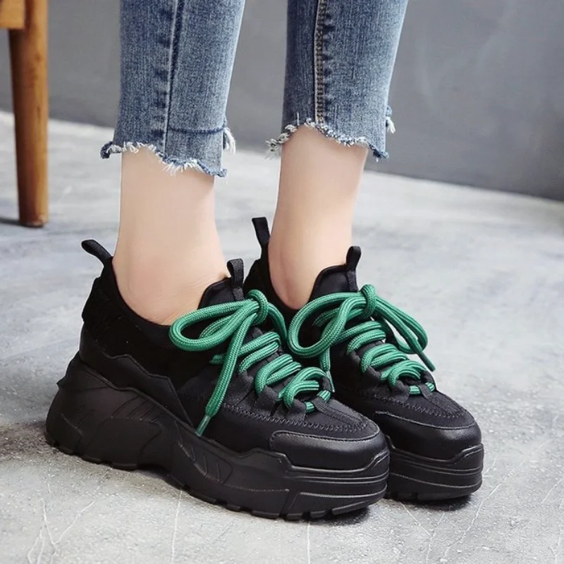 Женские кроссовки GTIME на платформе повседневная удобная обувь модель SJPAE-230