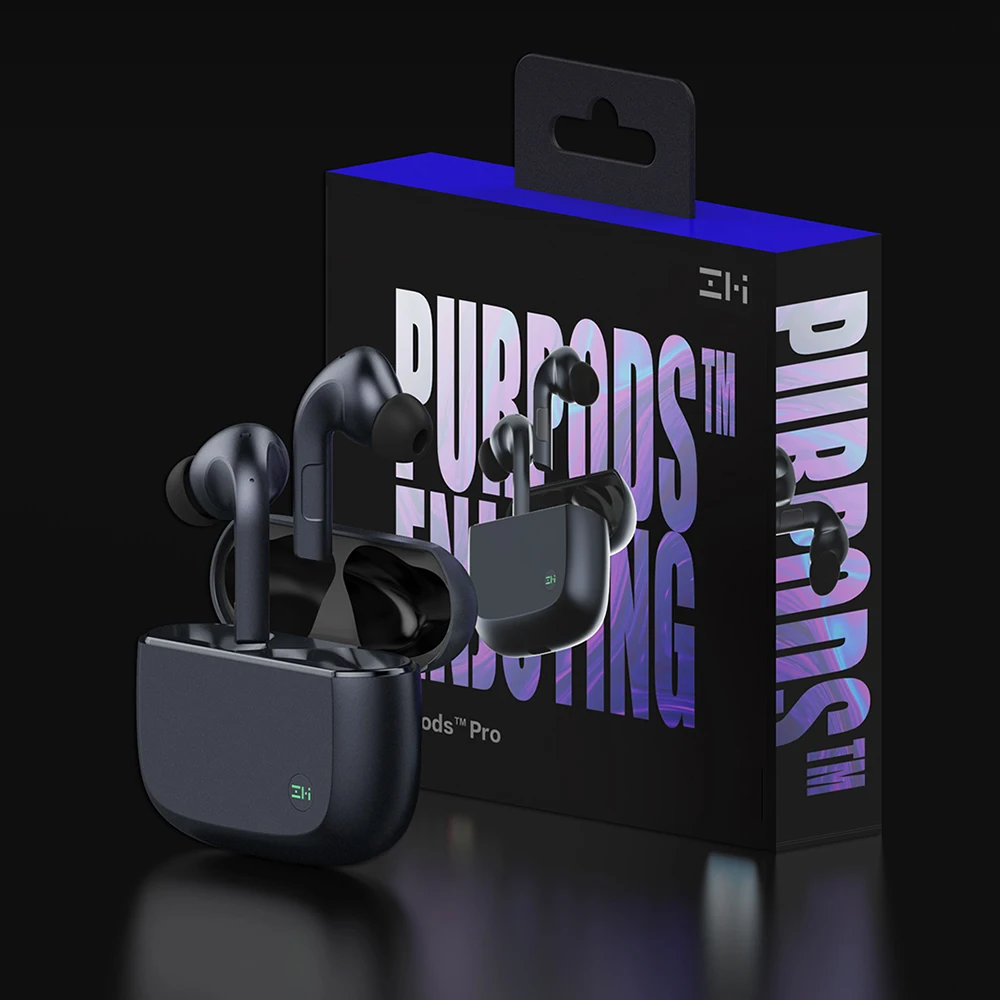 

Беспроводные наушники ZMI PurPods Pro, новая модель, стандартные беспроводные наушники Bluetooth, беспроводные наушники, водонепроницаемые наушники-в...