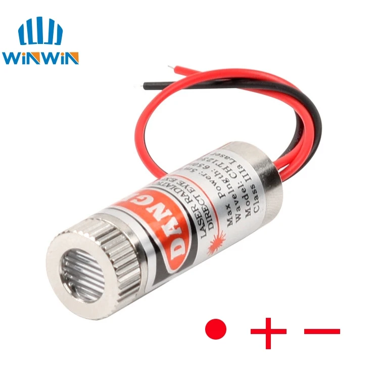 650 нм 5 МВт красная точка/линия/Крест лазерный модуль головка стеклянный объектив