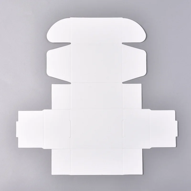 

10pcs White Jewelry Gift Boxes Square Packaging Cases Display for Bracelet Earring Ring Necklace Set for Valentine's Day Wedding