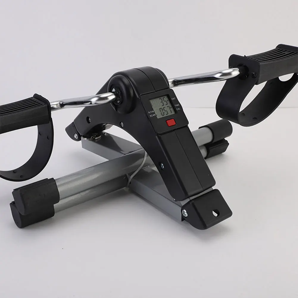 

Mini Pedal Stepper Exercise Machine LCD Display Indoor Cycling Bike Stepper Treadmill Ttraining Apparatus For Home Office Gym