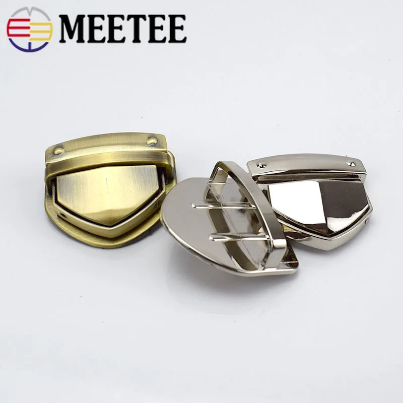 2/4 шт Meetee металлическая застежка закручивающийся замок для DIY Ручная работа сумка