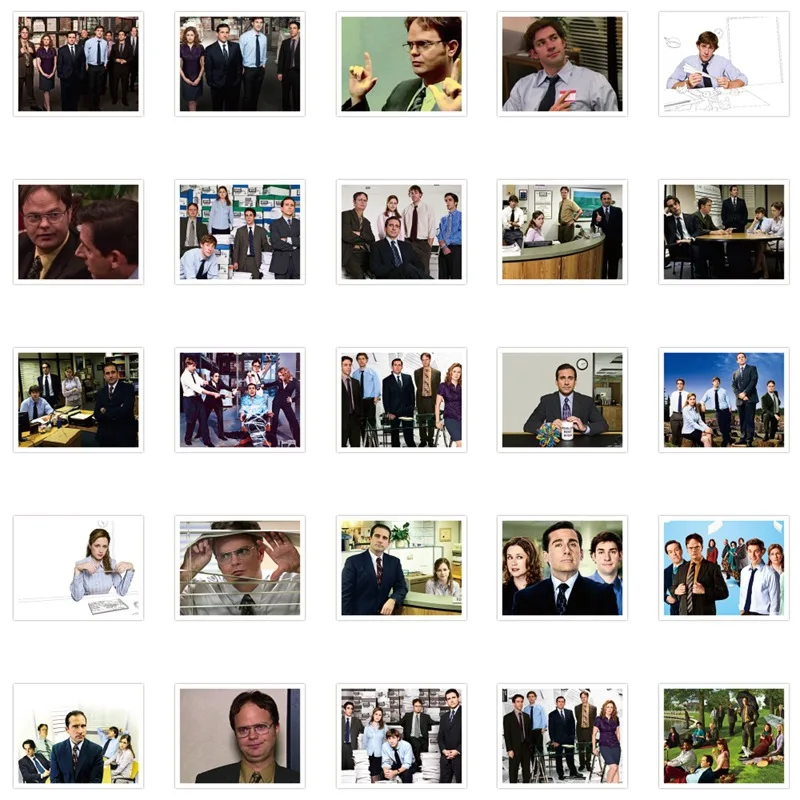 103052pcs tv show the office stickers laptop luggage water bottle phone waterproof cartoon funny aesthetic graffiti sticker free global shipping