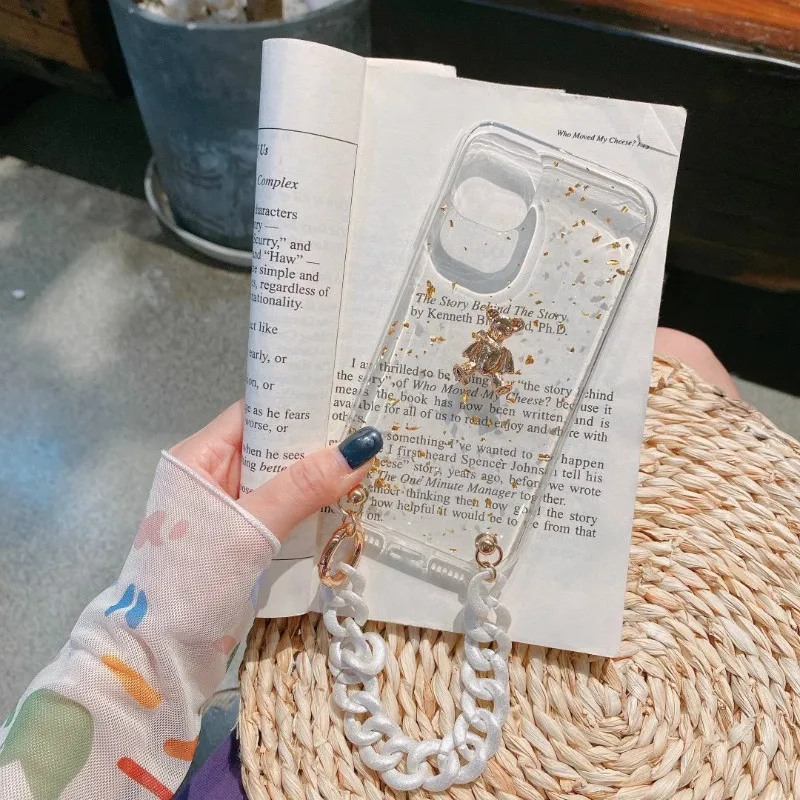 

Metal Bear Epoxy mobile phone case is suitable for iPhone11 12Pro Max mini X XR XS XSMax 8 7PluS anti-drop protective back cover