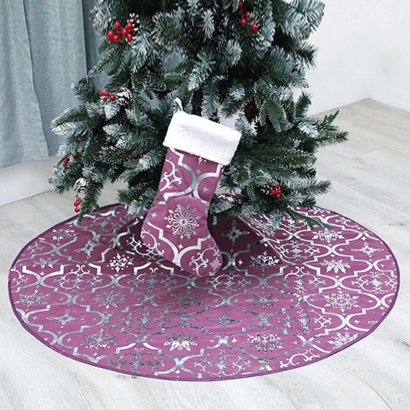 

Christmas Tree Skirt 120Cm Christmas Tree Foot Carpet Tree Skirt Mat Xmas Decorations Xmas Christmas Decorations For Home 2022