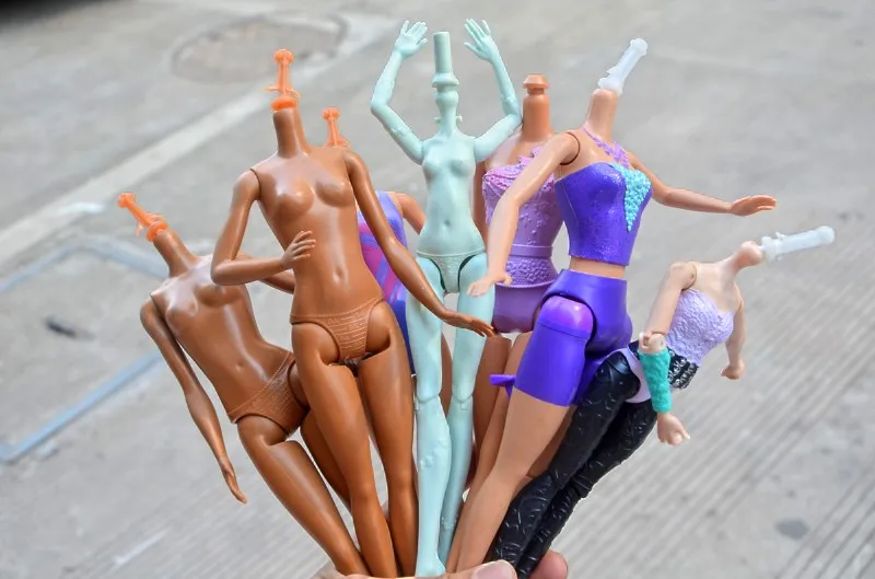 Жир сделай сам тело без головы 1 шт. голая кукла для Дракулауры девочки кукольный