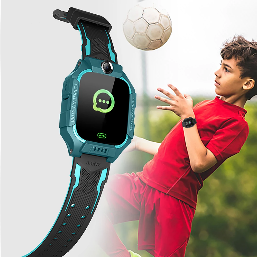 

Children'S Watch With Thermometer Body Temperature Measurement Waterproof Positioning Multifunctional Student Smart Watch