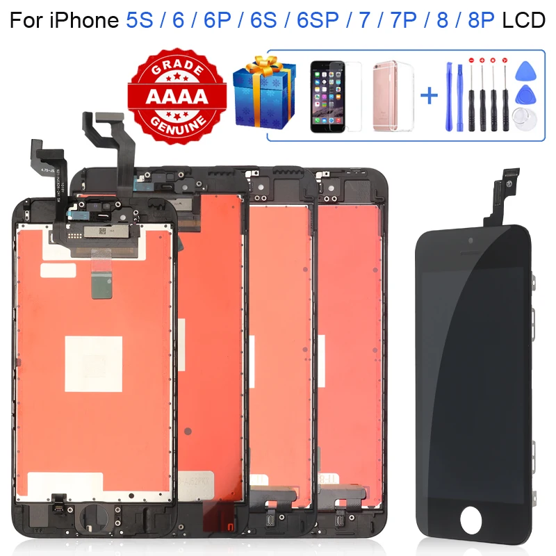 ЖК дисплей класса US AAAA +++ для iPhone 6 6P 7P 8 с идеальным 3D дигитайзером сенсорного