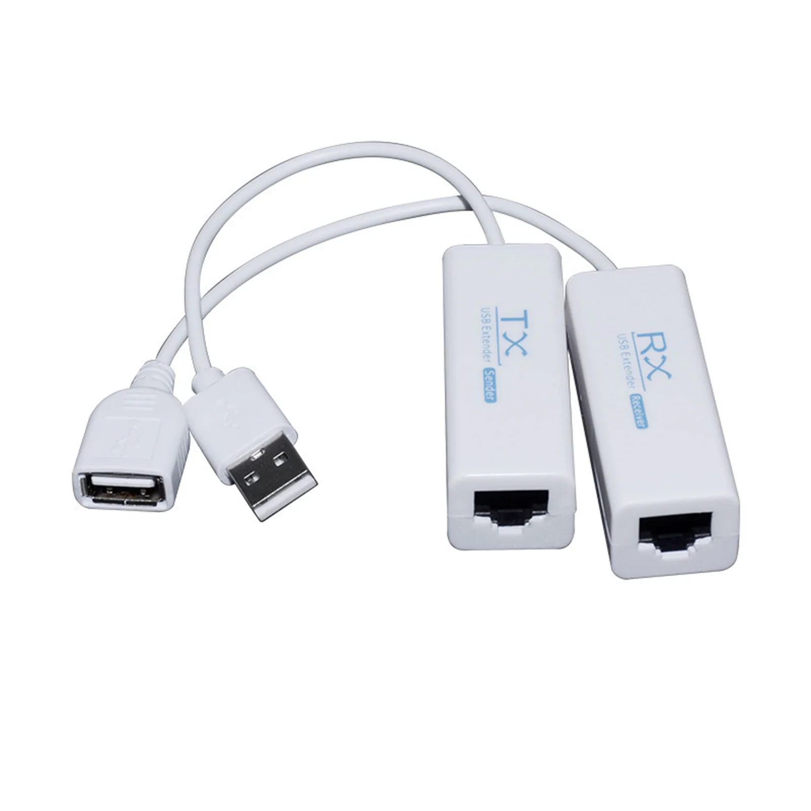 

USB-удлинитель для кабеля Cat6/Cat7, USB 200, RJ45, м