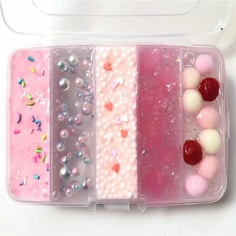 

Modeling Clay Girl Blue Ocean Department DIY Handmade Crystal Mud Fairytale Dream Pokes Mud Large Capacity 300ml Slime Fluffy