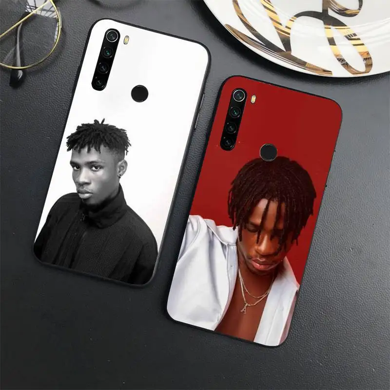 

American Rapper joeboy singer Phone Case For Xiaomi Redmi note 7 8 9 t max3 s 10 pro lite coque shell cover funda