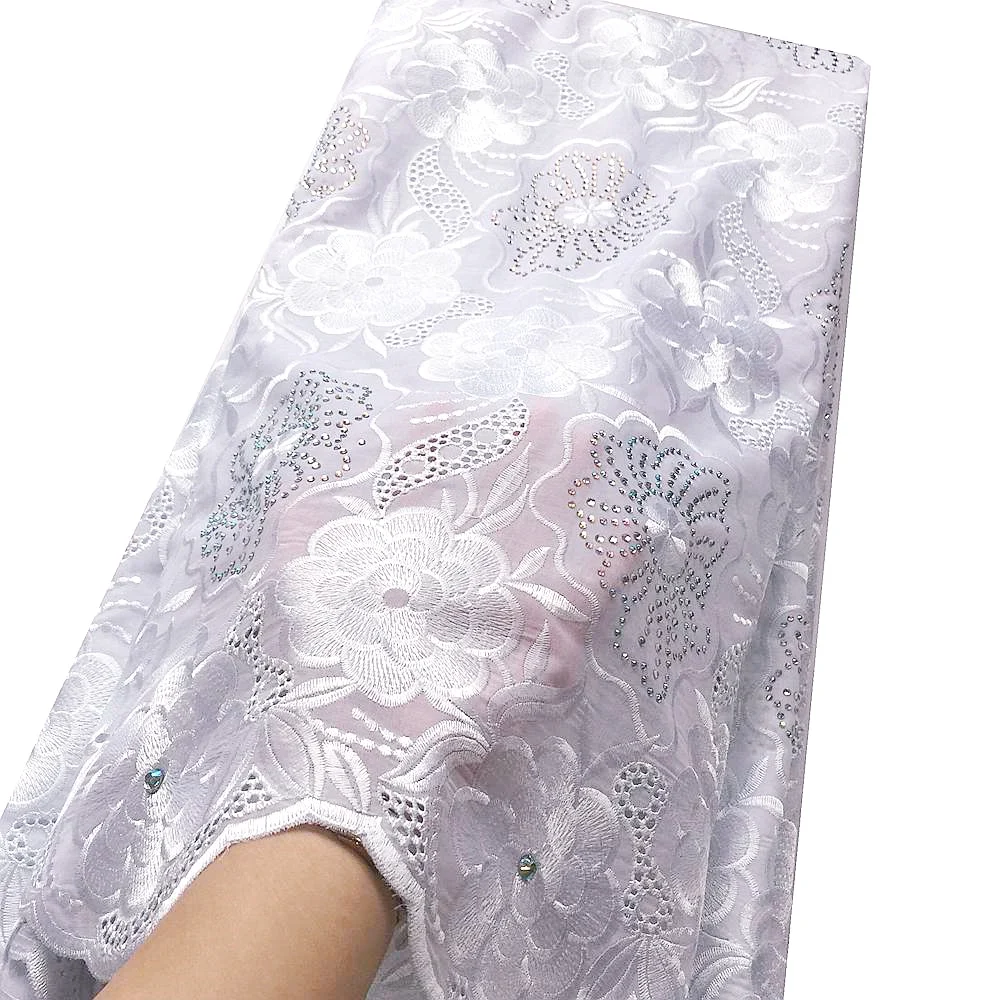 Материалы для свадебного платья хлопчатобумажная ткань с камнями персиковая