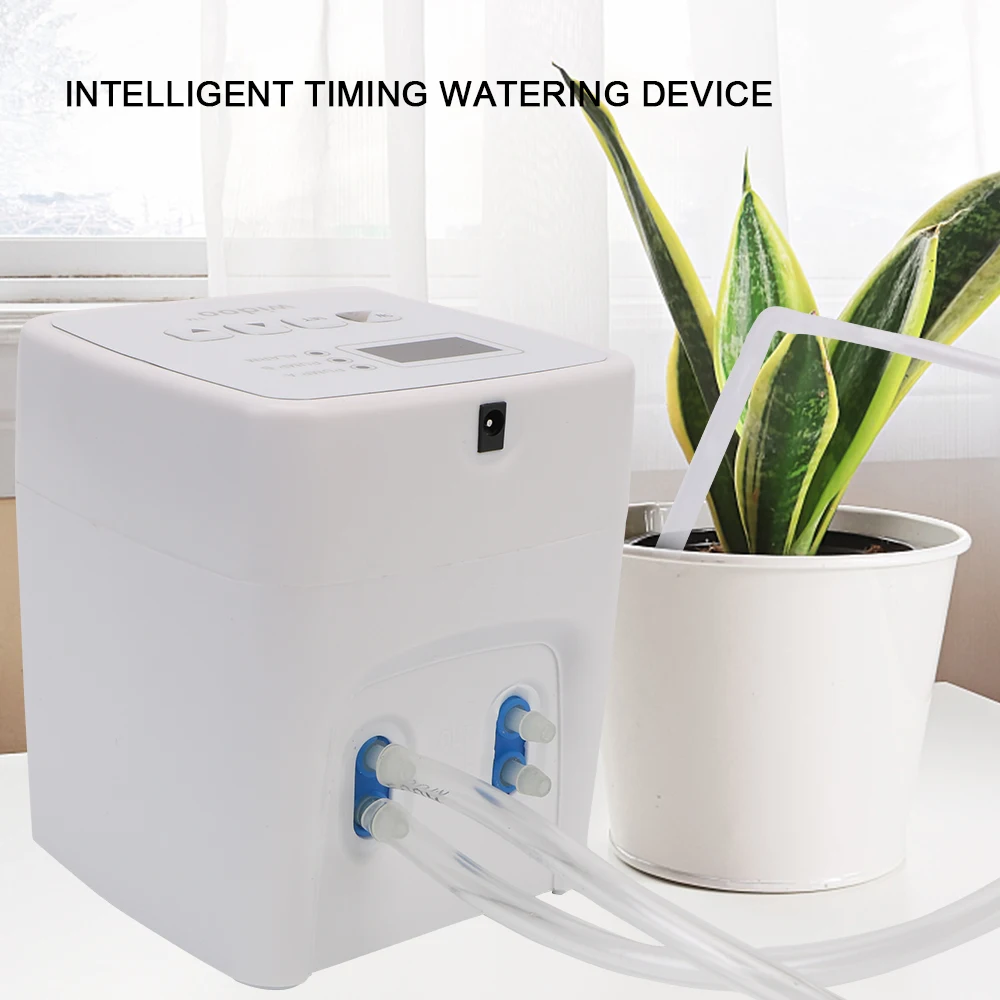 

Intelligent Drip Irrigation System Set Automatic Watering Timer for Flowers Irrigation Controller Garden Self-Watering Pump