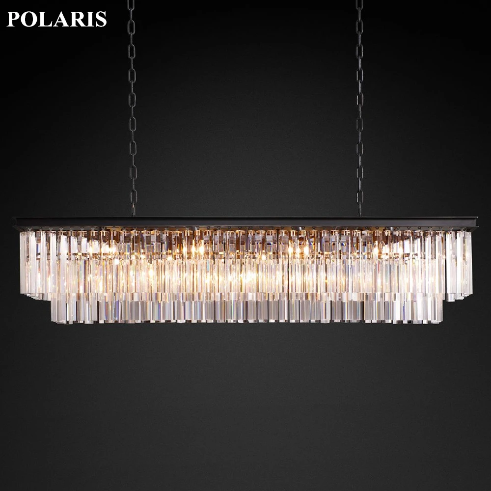 

Factory Outlet Luxury Country Vintage Chandelier Crystal Pendant Hanging Light Chandeliers Lamp for Home Hotel Decoration