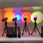 Радужный закат, лампа, проектор, ночник, закат, красный светодиодный настольный светильник для спальни, атмосфера, Радужный светильник, декоративный светильник, Лидер продаж