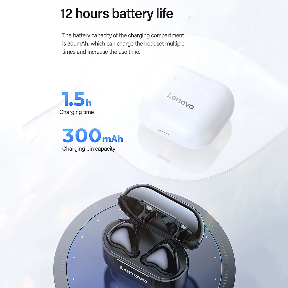 Новый Lenovo наушники вкладыши TWS Bluetooth спортивные беспроводные стерео гарнитура HiFi