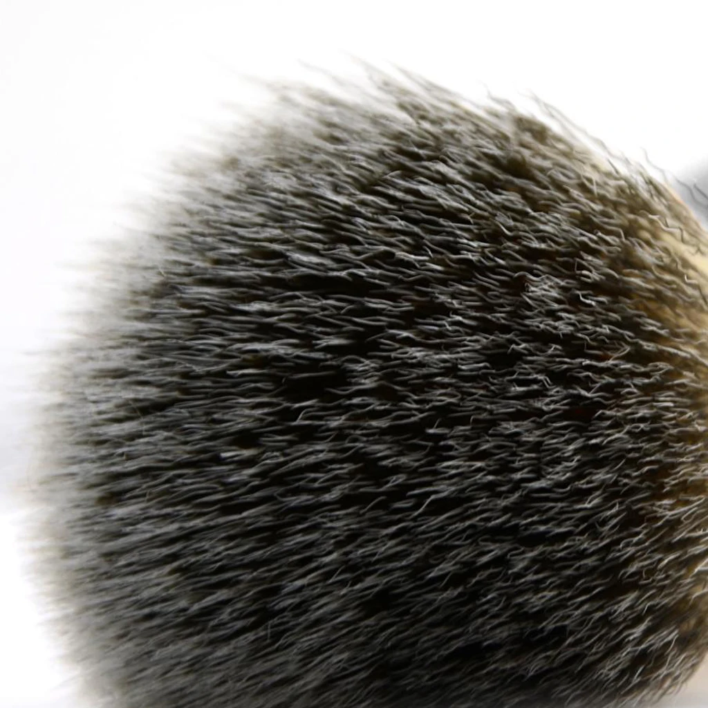 Мужская кисть для бритья лица бороды усов короткая щетка очистки мыла