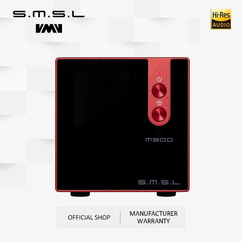 Новая версия SMSL M300 MKII HiFi аудио DAC красный AK4497 Native DSD512 оптический/коаксиальный/USB